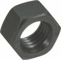 zeskantmoer din934 cl.8 blank staal m27, 12 stuks, Nieuw