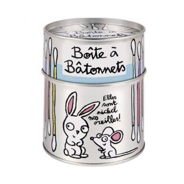 Voorraadblik/theeblik/koektrommel Derriere la Porte, Huis en Inrichting, Keuken | Potten en Pannen, Pot, Bus of Blik, Nieuw, Aluminium