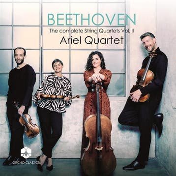 cd - ariel quartet - BEETHOVEN THE COMPLETE STRING QUART..., Verzenden, Zo goed als nieuw