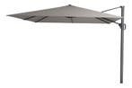 Platinum Challenger T1 Zweefparasol Premium 3x3 m. -, Tuin en Terras, Verzenden, Nieuw, Zweefparasol, Kantelbaar