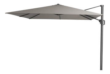 Platinum Challenger T1 Zweefparasol Premium 3x3 m. -, Verzenden, Nieuw, Zweefparasol, Kantelbaar