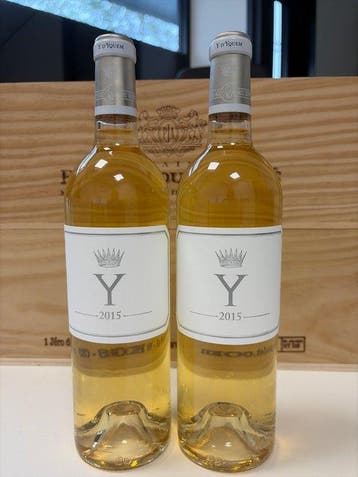 2015 Château dYquem Y (Ygrec) - Bordeaux - 2 Flessen (0.75, Nieuw