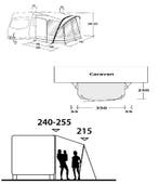 Outwell Caravanvoortent Cozumel Reef Air, Ophalen of Verzenden, Nieuw, Outwell