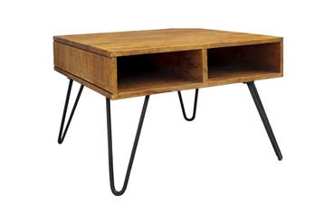 Salontafel SCORPION 60cm met opbergruimte en hairpin poten, Ophalen of Verzenden, Nieuw