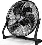 Vloerventilator - 50 cm - Industriele ventilator - Zwart - A, Witgoed en Apparatuur, Ventilatoren, Verzenden, Zo goed als nieuw