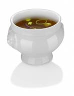Hendi Porselein Wit Soepkommen 125 ml | 6 stuks, Verzenden