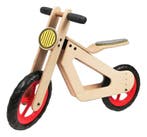 Mamatoyz Balance Bike Rood Houten Loopfiets, Kinderen en Baby's, Speelgoed | Buiten | Voertuigen en Loopfietsen, Verzenden, Nieuw