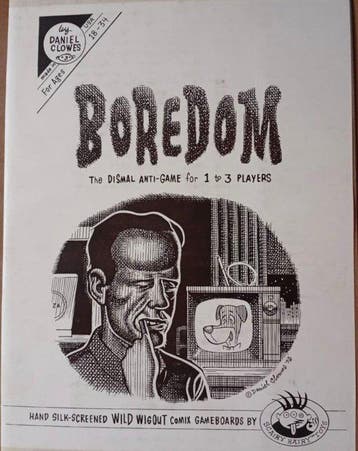 Boredom: The Dismal Anti-Game for 1 to 3 Players - By Daniel, Nieuw