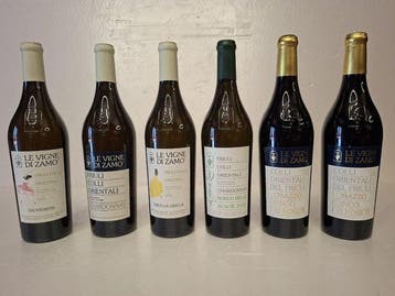 2020 Ris., 2021 Chardonnay, 20222 Ribolla, 2022 Sauvignon &, Nieuw