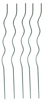 Stalen plantenspiraal 1m 5 stuks, Tuin en Terras, Verzenden, Nieuw