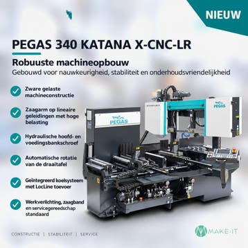 Automatische CNC bandzaagmachine Pegas Gonda 340 KATANA