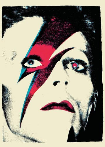 Posters - Poster Bowie, David - Ziggy Stardust, Verzenden, Zo goed als nieuw