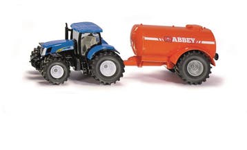 Siku tractor met enkele as vacuümtank 1:50 (Siku Speelgoed), Ophalen of Verzenden, Nieuw