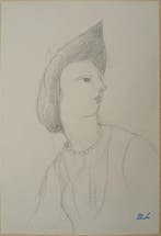 Marie Laurencin (1883-1956) - Parisienne au collier de