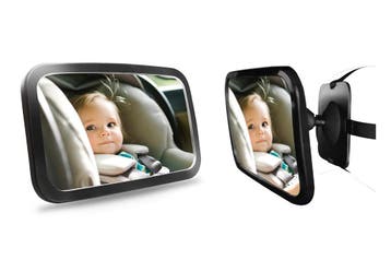 Autospiegel voor babys - Verstelbaar - 29x19cm, Ophalen of Verzenden, Nieuw