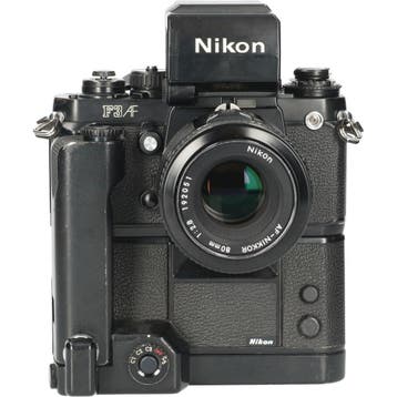 Tweedehands Nikon F3AF  met DX-1 en 80mm f/2.8 CM3795, Ophalen of Verzenden, Gebruikt, Nikon