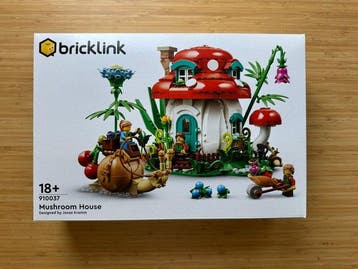 Lego - Bricklink Designer Program - 910037 - Mushroom House, Nieuw