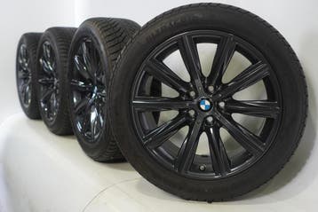 BMW 5 serie G30 G31 8 serie G14 G15 G16 684 18 inch velgen G, 18 inch, Gebruikt, Velg(en), Winterbanden