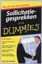 Sollicitatiegesprekken voor dummies / Voor Dummies, Verzenden, Gelezen, Joyce Lain Kennedy