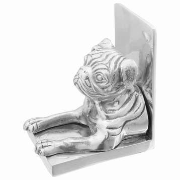 vidaXL Boekensteunen 2 st Zilver 12 x 15 x 18 cm Aluminium, Huis en Inrichting, Verzenden, Nieuw