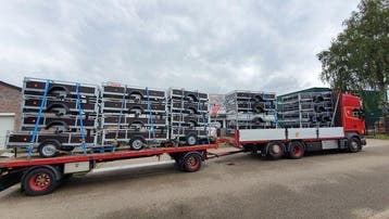 bakwagen amigo model uitverkoop knott assen, Nieuw