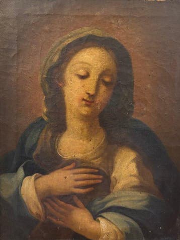Italiaanse school (XVIII) - Madonna, Antiek en Kunst