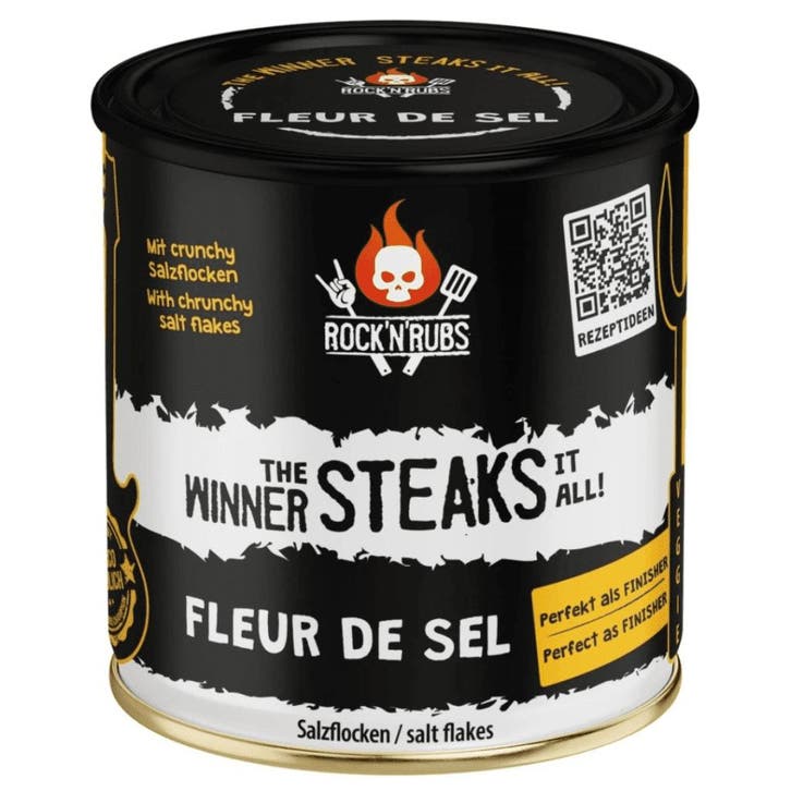 Rock ‘n’ Rubs The Winner Steaks It All Fleur de Sel 180g, Tuin en Terras, Houtskoolbarbecues, Verzenden