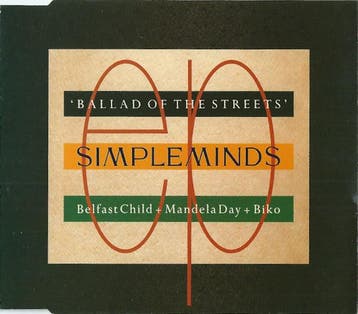 Simple Minds - Ballad Of The Streets, Ophalen of Verzenden, Gebruikt