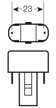 OP=OP Osram Puritec HNS 11W G23 OFR UV-C | G23 | Lengte 2..., Ophalen of Verzenden, Nieuw