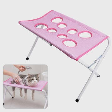 Opvouwbare Honden & Katten Grooming Hammock Stand - Sneldrog, Dieren en Toebehoren