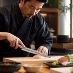 Yaxell Zen Fileermes / Sushimes 23 cm – 37 Lagen Damastst., Ophalen of Verzenden, Nieuw, Overige materialen, Los bestek