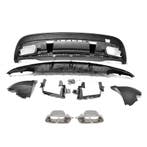 Diffuser With Chrome Exhaust Tips Voor Mercedes GLA X156, Ophalen of Verzenden, Nieuw