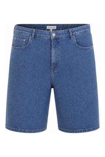 Anytime Korte broek in maat 52 Blauw, Kleding | Dames, Anytime, Verzenden, Zo goed als nieuw, Blauw