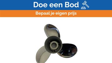 Bieden: Michigan Apollo 3-Blade Stainless Steel Propeller 1, Ophalen of Verzenden, Nieuw