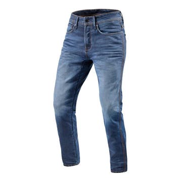 REVIT!ReedSFMediumBlauwUsedMotorjeans, Nieuw met kaartje, REV'IT!, Broek | textiel, Heren