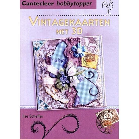 Vintagekaarten met 3D - Scheffer, Boeken, Overige Boeken, Gelezen, Verzenden