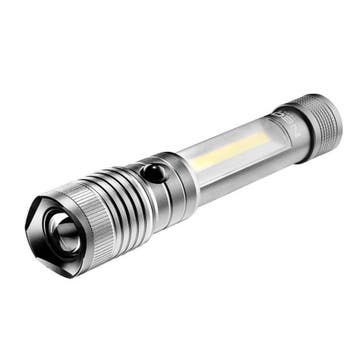 LED zaklamp - Twee lichtbronnen - 240 en 200 Lumen - Magneti, Ophalen of Verzenden, Nieuw