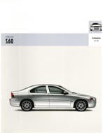 2005 VOLVO S60 BROCHURE NEDERLANDS, Nieuw, Volvo, Author