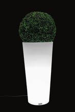 Grote Bloempot LED | Polyethyleen | OP=OP, Tuin en Terras, Kunststof, Minder dan 60 cm, Nieuw, Ophalen of Verzenden