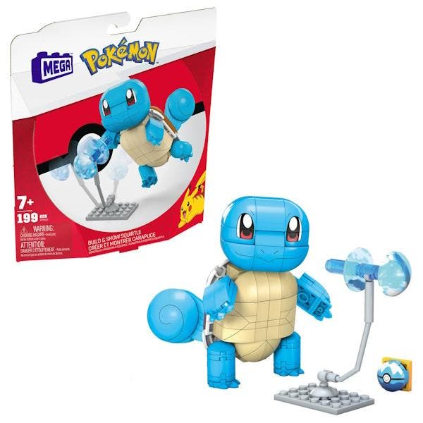 Mega Construx Pokemon - Medium Pokemon Squirtle, Kinderen en Baby's, Speelgoed | Bouwstenen, Nieuw, Verzenden