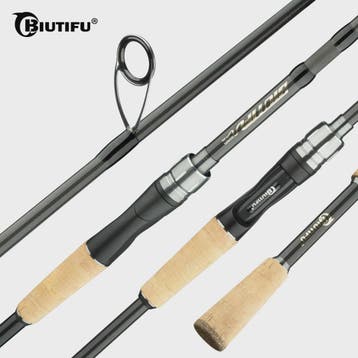 BIUTIFU Traveller Carbon Hengel - Spinning & Casting - Licht, Verzenden, Nieuw
