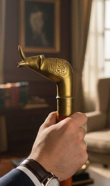 Wandelstok - Mod. Elefante, Een uniek verzamelstuk uit de