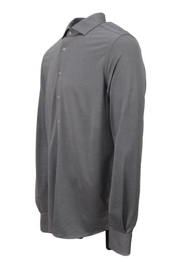 Vanguard Overhemd in maat L Blauw, Kleding | Heren, Verzenden, Gedragen, Blauw, Vanguard
