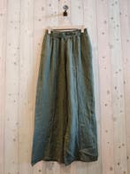 Prachtige linnen broek met elastische talie - broderie op, Kleding | Dames, Tops, Nieuw