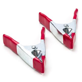 Veerklem | Toolland | 2.5 cm | 2 stuks (Metaal), Verzenden, Nieuw