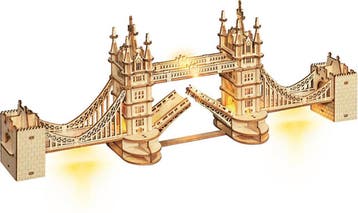 Robotime Tower Bridge Bouwpakket Miniatuurhuis Knutselen, Verzenden, Nieuw