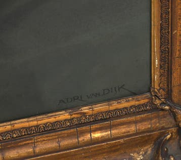 Schilderij Adri Van Dijk (1893-1977), Antiek en Kunst