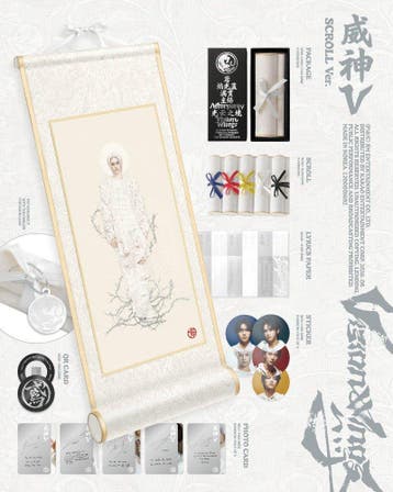 kpop merchandise - Wayv - Vision wings (accessoires), Verzenden, Zo goed als nieuw
