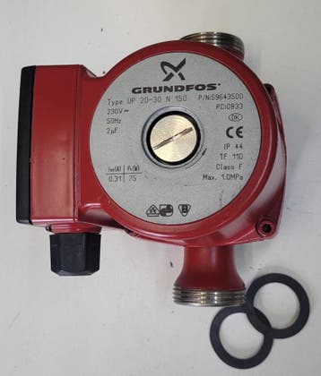 Grundfos UP 20 30N 150 tapwater pomp NIEIW 59643500, Ophalen of Verzenden, Nieuw