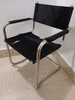 Fauteuil - Kalfsleer - Cantileverstoel